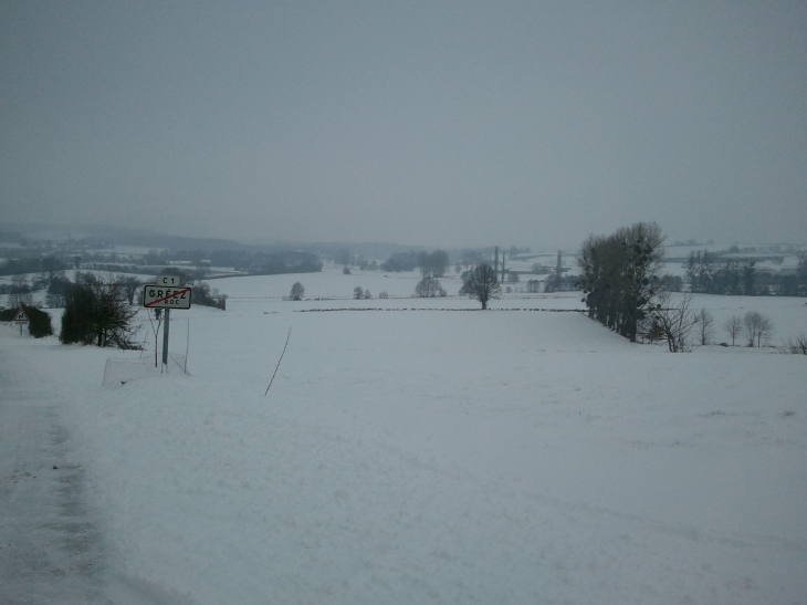 GREEZ SOUS LA NEIGE 2 - Gréez-sur-Roc