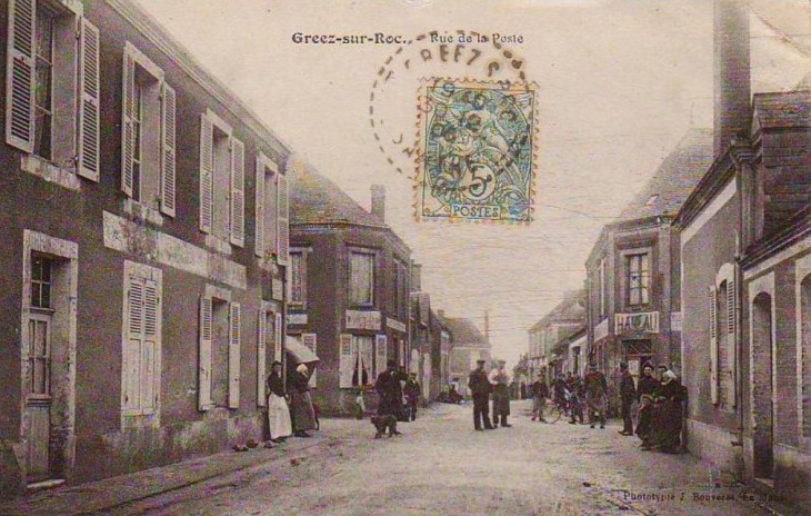 CARTE POSTALE 16 - Gréez-sur-Roc