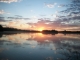 Lever de soleil sur le lac de la Rougerie