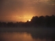 Lever de soleil sur le lac de la Rougerie