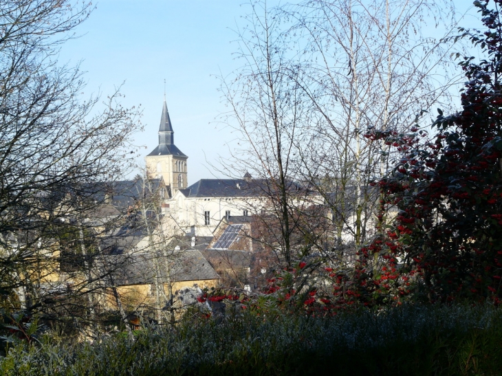 Vue de Loué-Route de Barigné