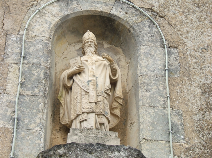 Statue de l'église - Poncé-sur-le-Loir