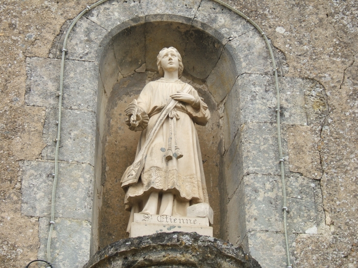 Statue de l'église - Poncé-sur-le-Loir