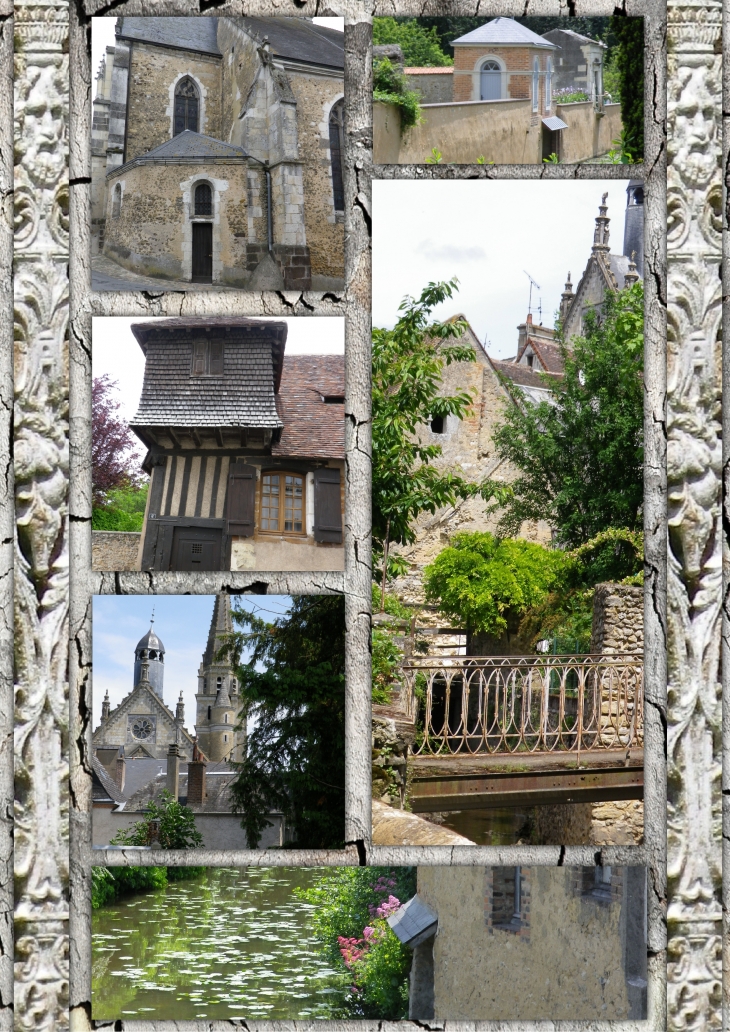 Saint-Calais de plus près.