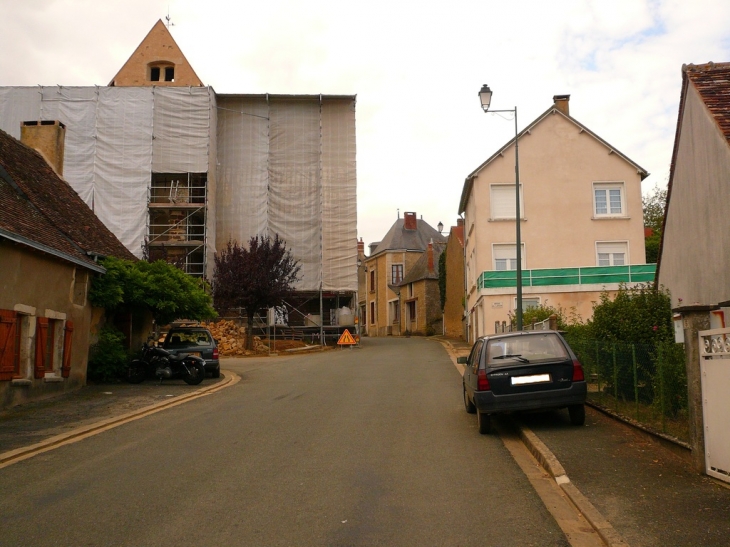 Sortie du village - Saint-Christophe-en-Champagne