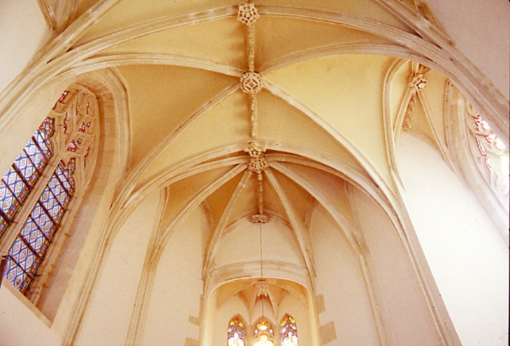 Château de Viré - Voute de la Chapelle - Viré-en-Champagne