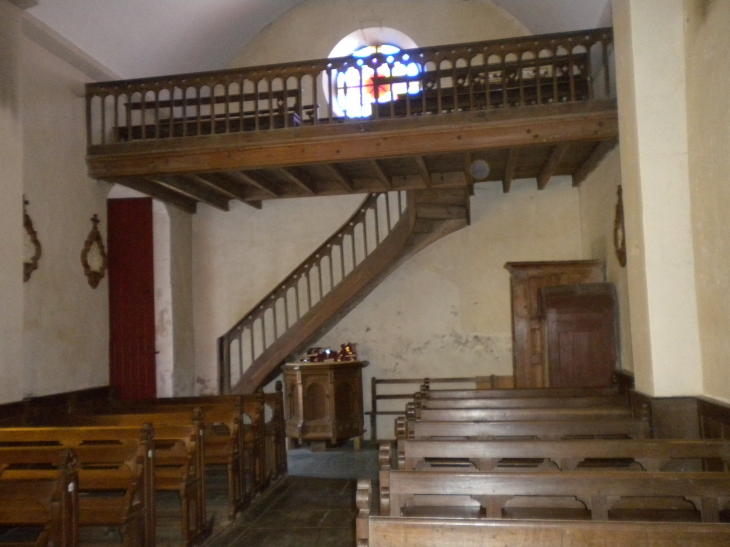 Intérieur de l'église - Chaix