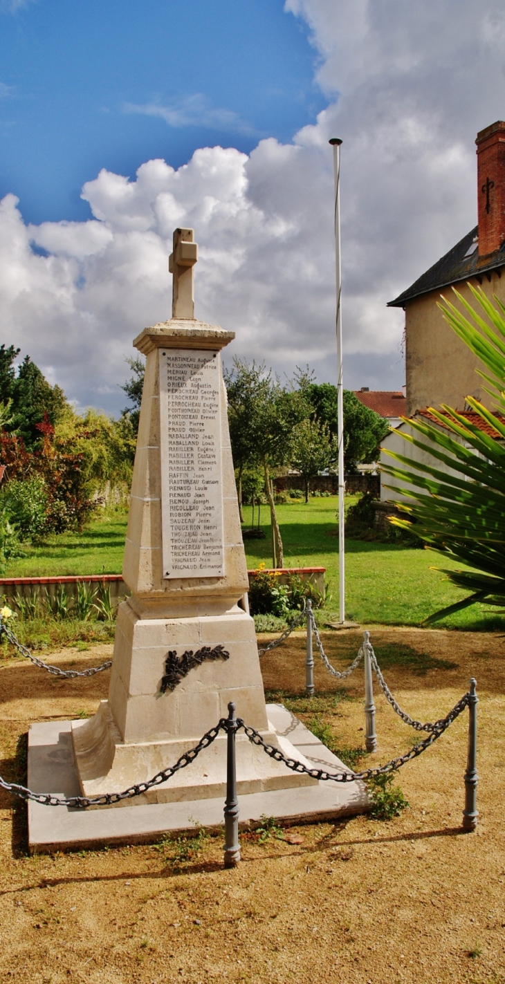 Monument-aux-Morts - Commequiers