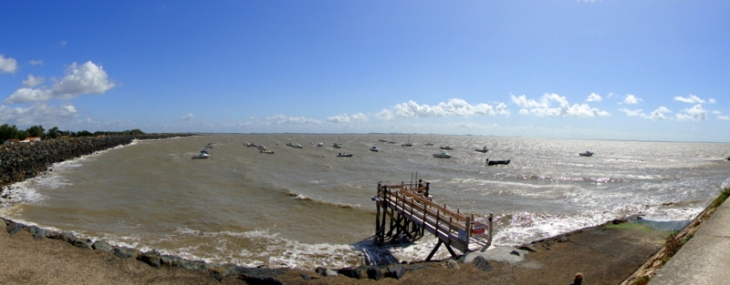 Panorama du Lay et d'un petit port aménagé ! - L'Aiguillon-sur-Mer