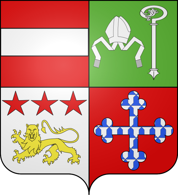 Blason de la commune D.GOGUET - L'Île-d'Elle