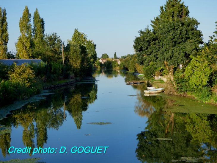 La Cale à l'Ile d'Elle Crédit photo: D.Goguet - L'Île-d'Elle