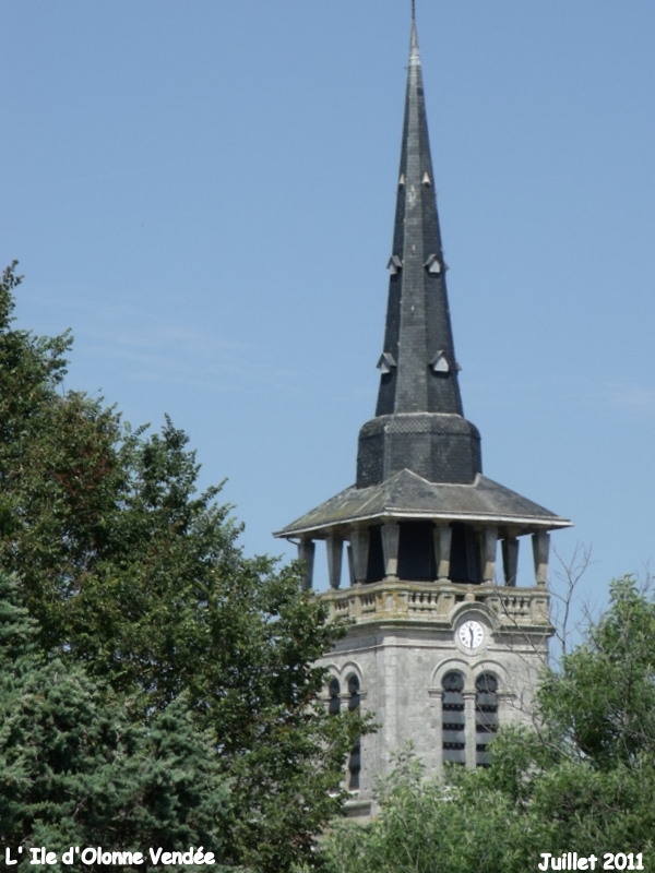 Eglise Saint Martin de Vertou XII eme siècle - L'Île-d'Olonne