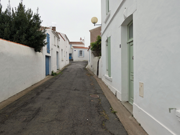 Les rues derrière les quais - L'Île-d'Yeu