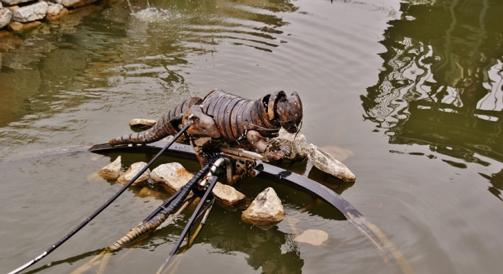 Le Parc ( animaux métalliques animés ) - La Roche-sur-Yon