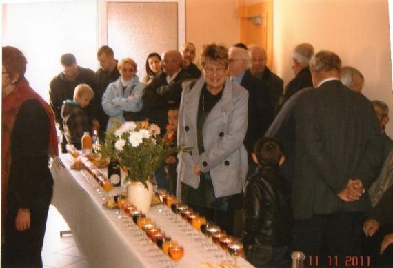 Vin d'honneur à la mairie cérémonie du 8 Mai - Le Champ-Saint-Père