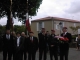 M. LE MAIRE et anciens combattants parachutistes