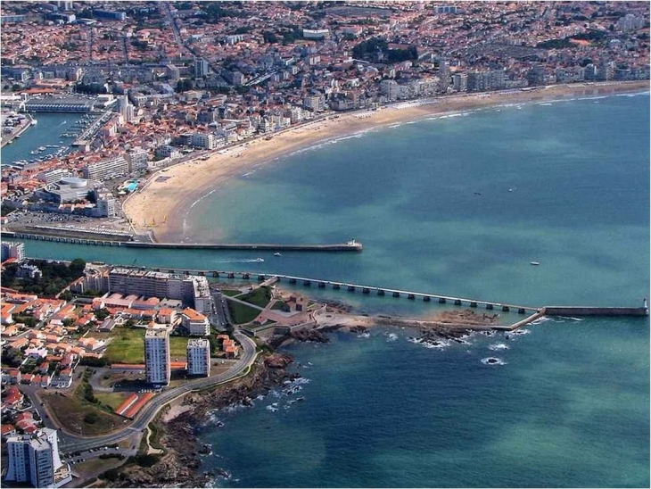 Vue aérienne - Les Sables-d'Olonne