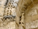 Détail : portail de l'église Notre Dame de l'Assomption.