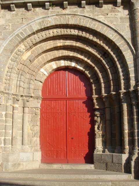 Porche eglise st Jacques 1180 - Moutiers-les-Mauxfaits