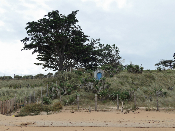 La Conche des Normands : au bord de la plage - Noirmoutier-en-l'Île