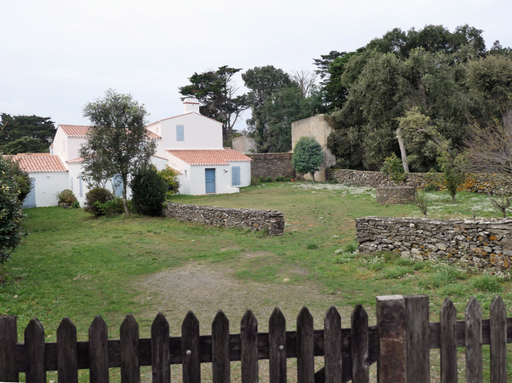 La Linière : maisons du hameau - Noirmoutier-en-l'Île