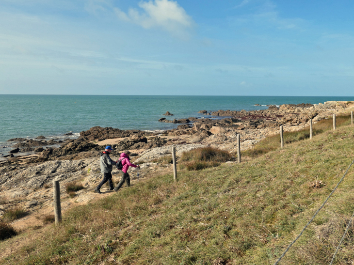 Luzéronde : le sentier côtier - Noirmoutier-en-l'Île