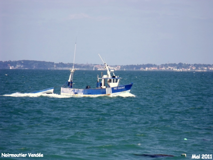 Un caseyeur rentre au port - Noirmoutier-en-l'Île