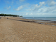 la plage des Sableaux : vers le bois de la Chaise