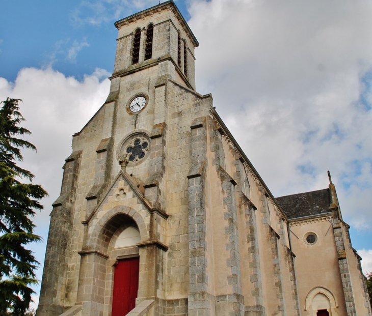 <église Saint-Eutrope - Poiroux