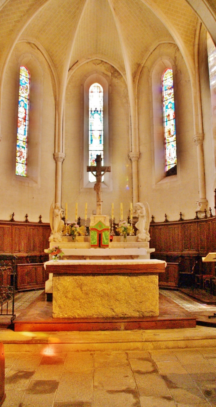 <église Saint-Eutrope - Poiroux