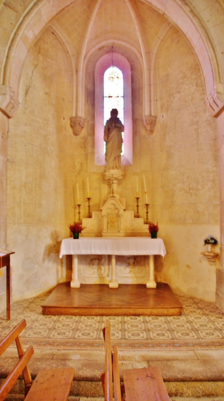 <église Saint-Eutrope - Poiroux