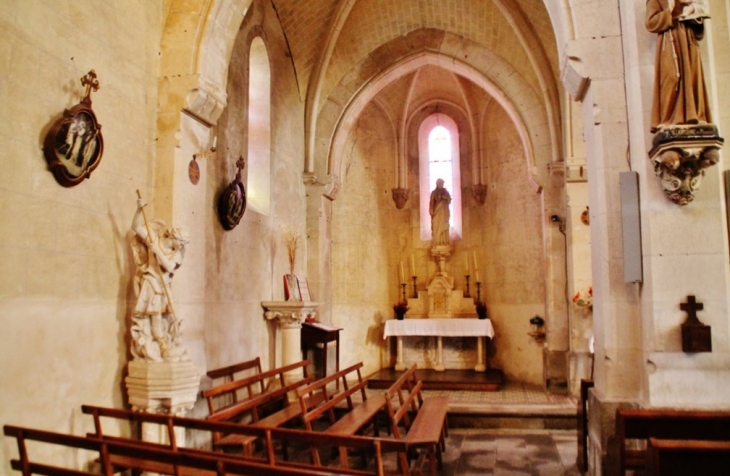 <église Saint-Eutrope - Poiroux