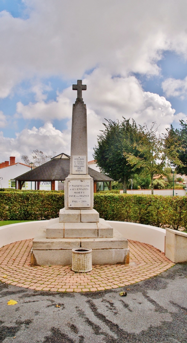 Monument-aux-Morts - Saint-Maixent-sur-Vie