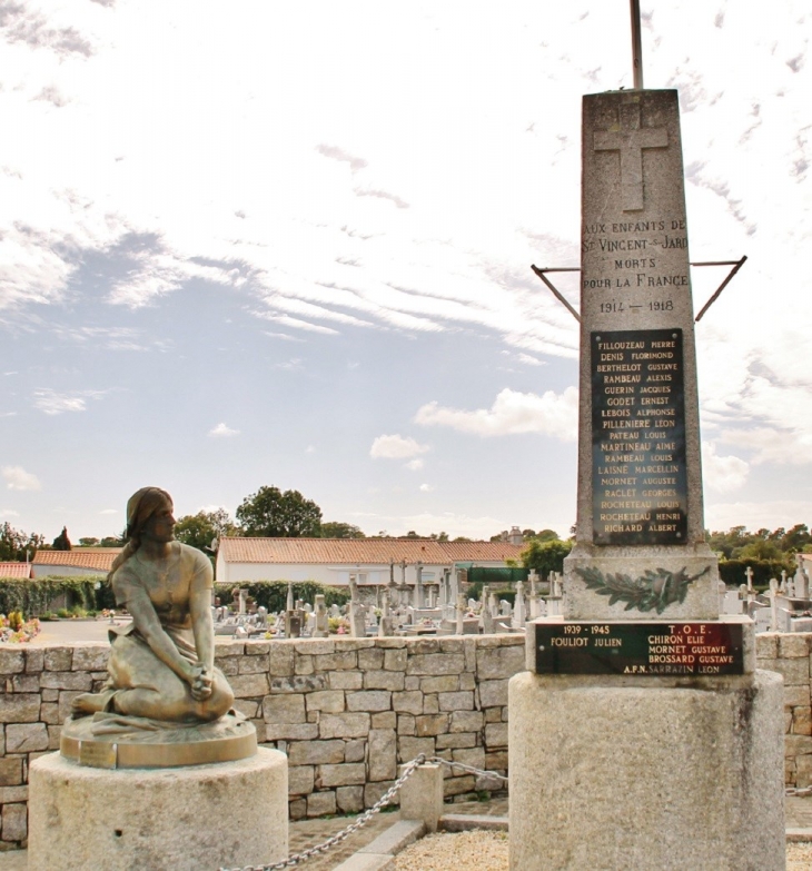 Monument-aux-Morts - Saint-Vincent-sur-Jard