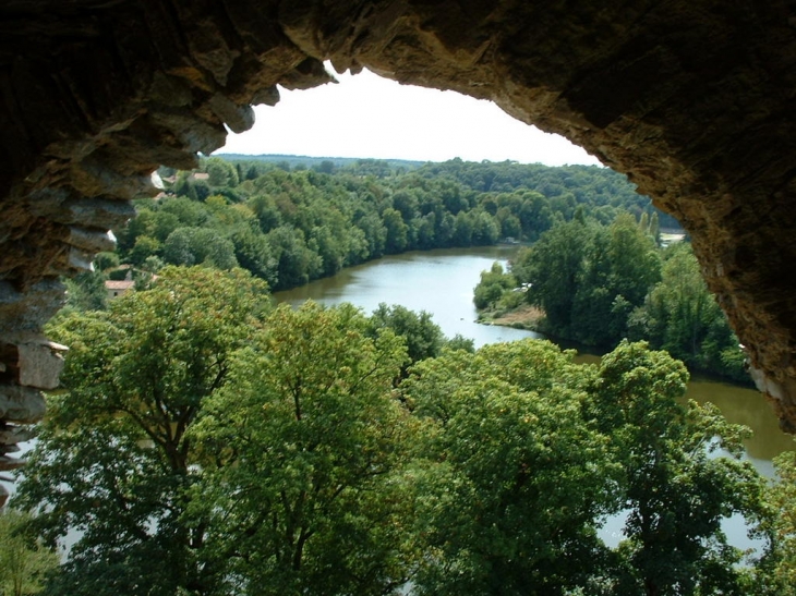 Vue prise de la tour Mélusine - Vouvant