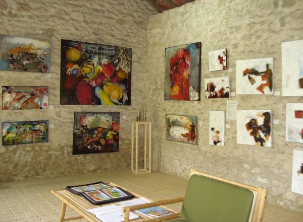 Exposition Forget-Zalans à l'atelier Galeried'Art-Expo - Aizelles