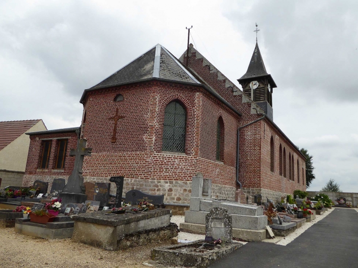 L'église - Beaumont-en-Beine