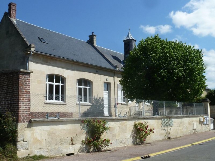 La mairie-école - Berny-Rivière