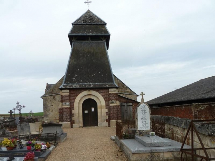 L'église - Bertaucourt-Epourdon