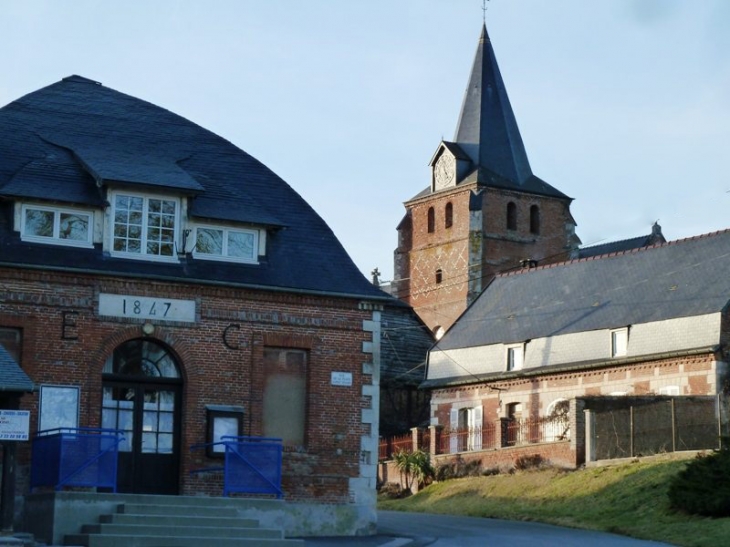 Le centre du village - Bosmont-sur-Serre