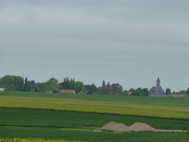 Vue sur le village - Brancourt-le-Grand