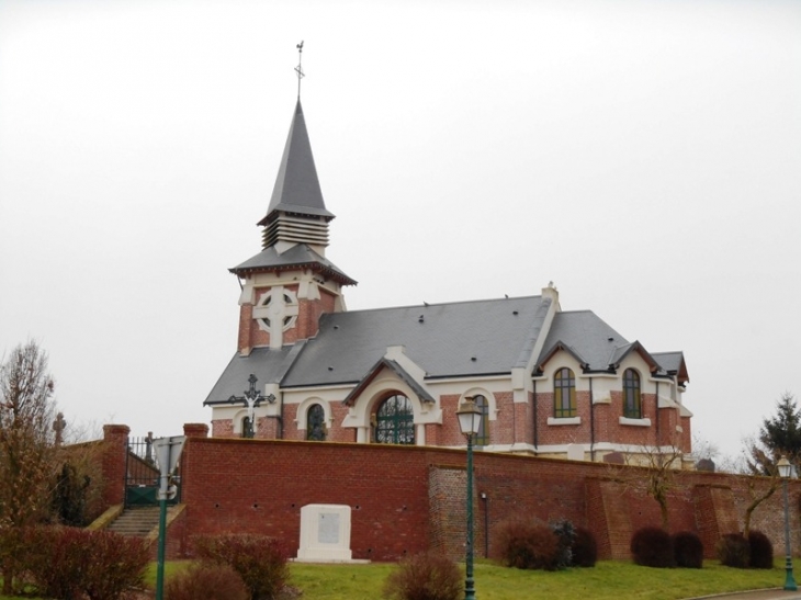 L'église - Bray-Saint-Christophe