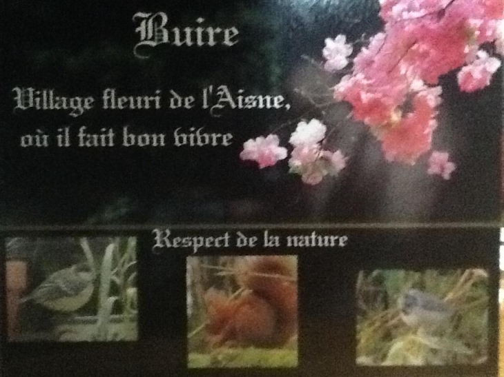 Buire, village fleuri, respectueux de son environnement