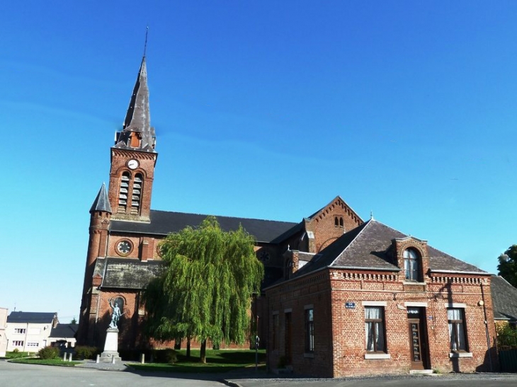 Le centre du village - Buironfosse