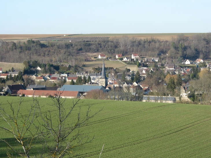 Chacrise Vue générale du village