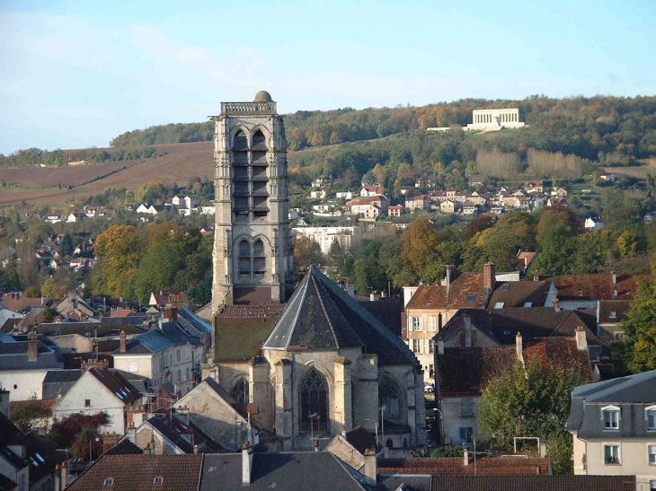 Egise Saint Crépin et Monument Américain - Château-Thierry