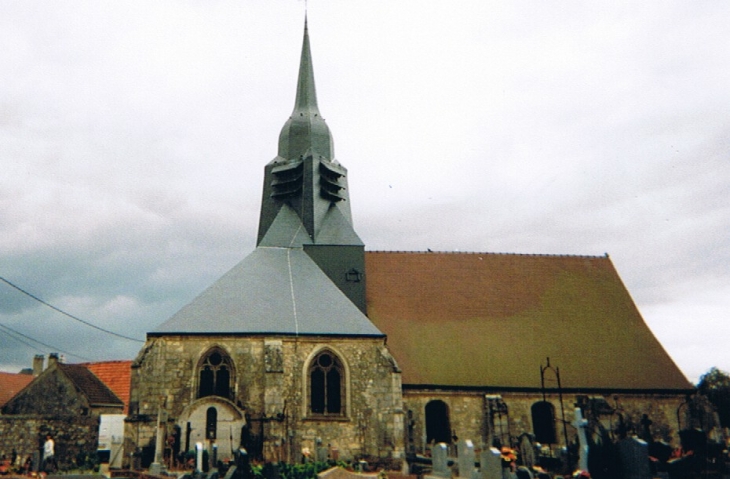 Eglise et clocher - Chéry-Chartreuve