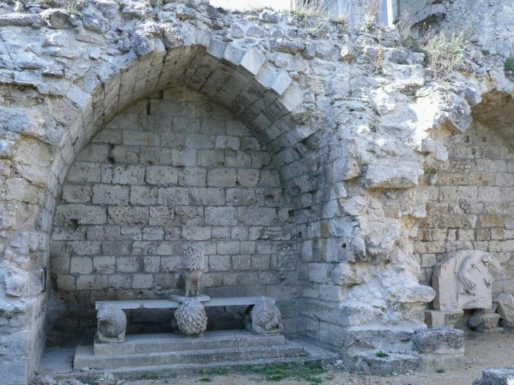 Le chateau-La salle des Preuses - Coucy-le-Château-Auffrique