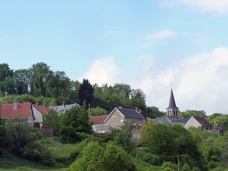 Vue d'ensemble - Crécy-au-Mont