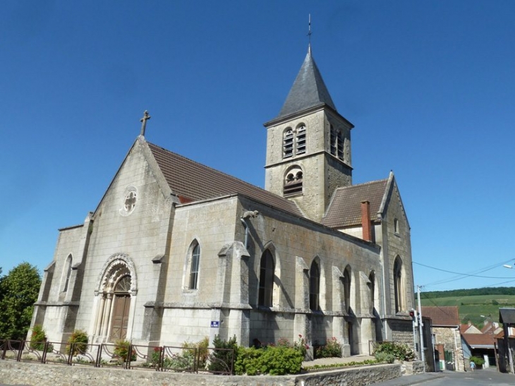 L'église - Crézancy